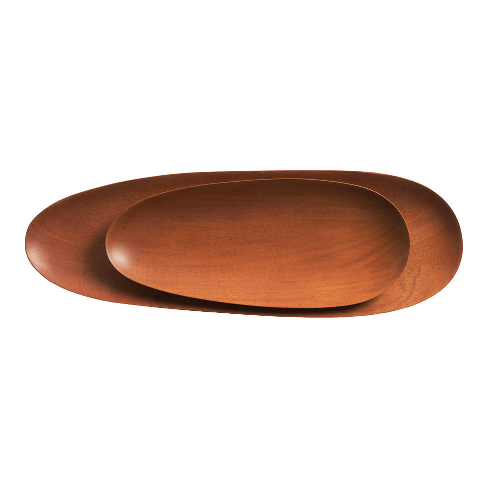 Thin Oval Boards - Mahogany