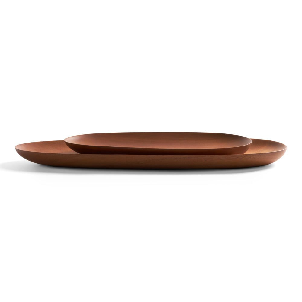 Thin Oval Boards - Mahogany