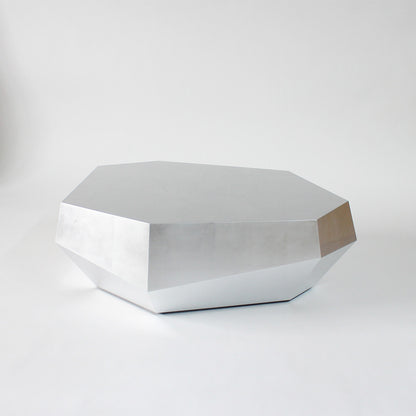 Three Rocks Low Coffee Table - Silver