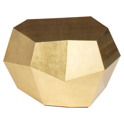 Three Rocks Medium Coffee Table - Gold