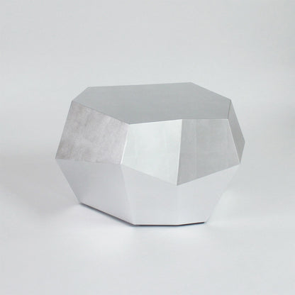 Three Rocks Medium Coffee Table - Silver