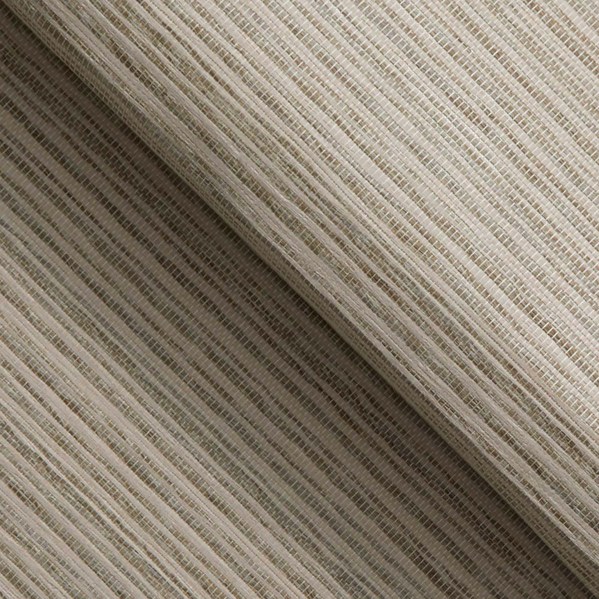 Tight Weave Horizontal Paperweave Wallpaper - Natural and Olive