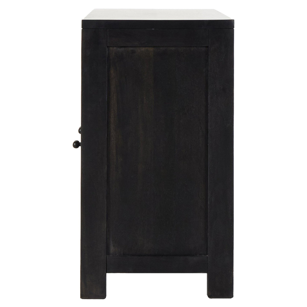Tilda 6 Door Sideboard - Black Wash Mango