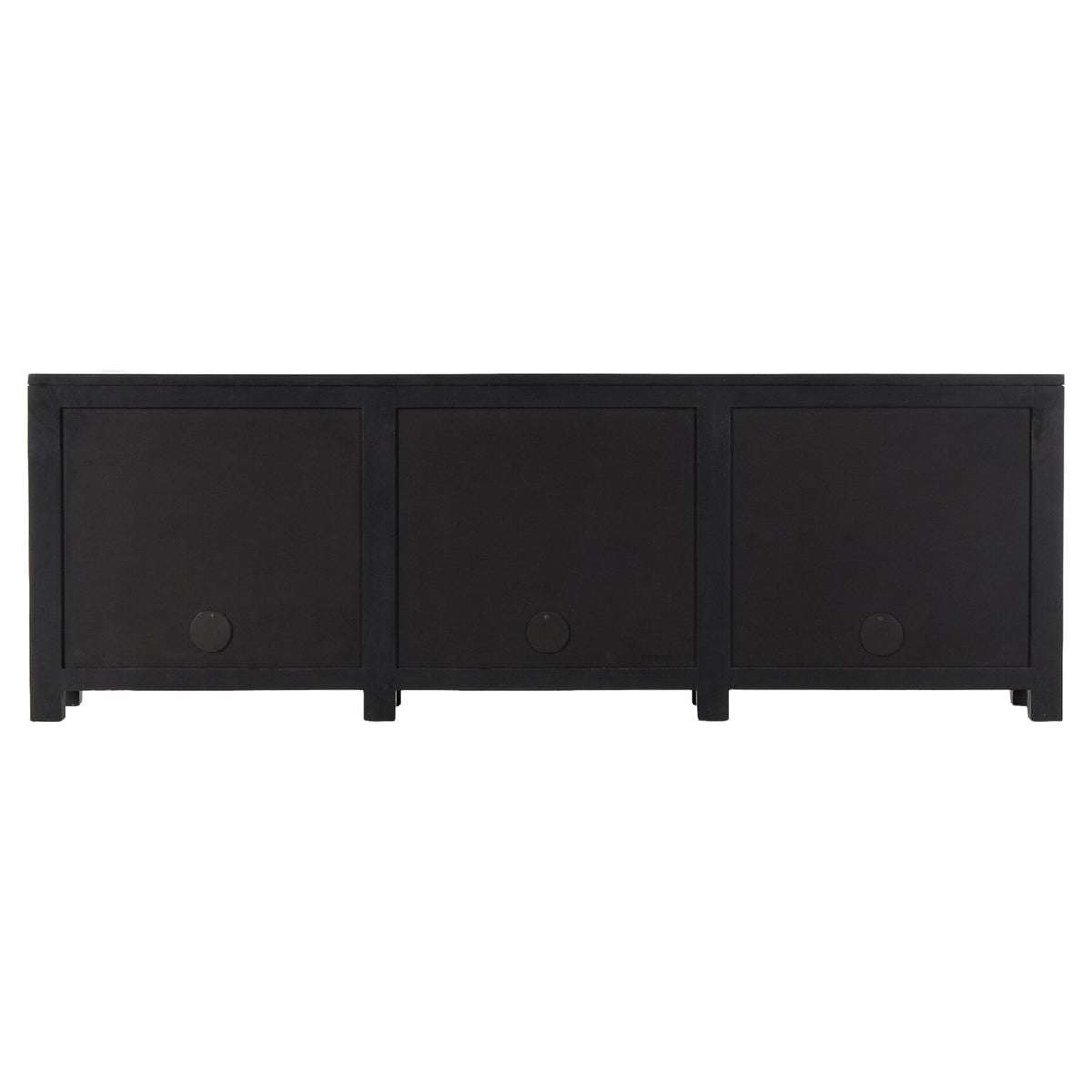 Tilda 6 Door Sideboard - Black Wash Mango