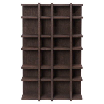 Tilem Shelf - 4x6, Dark Stained Oak