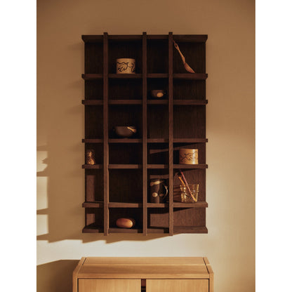 Tilem Shelf - 4x6, Dark Stained Oak