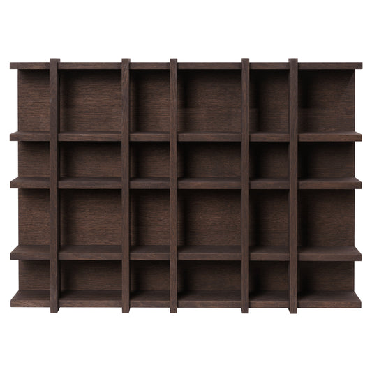 Tilem Shelf - 6x4, Dark Stained Oak