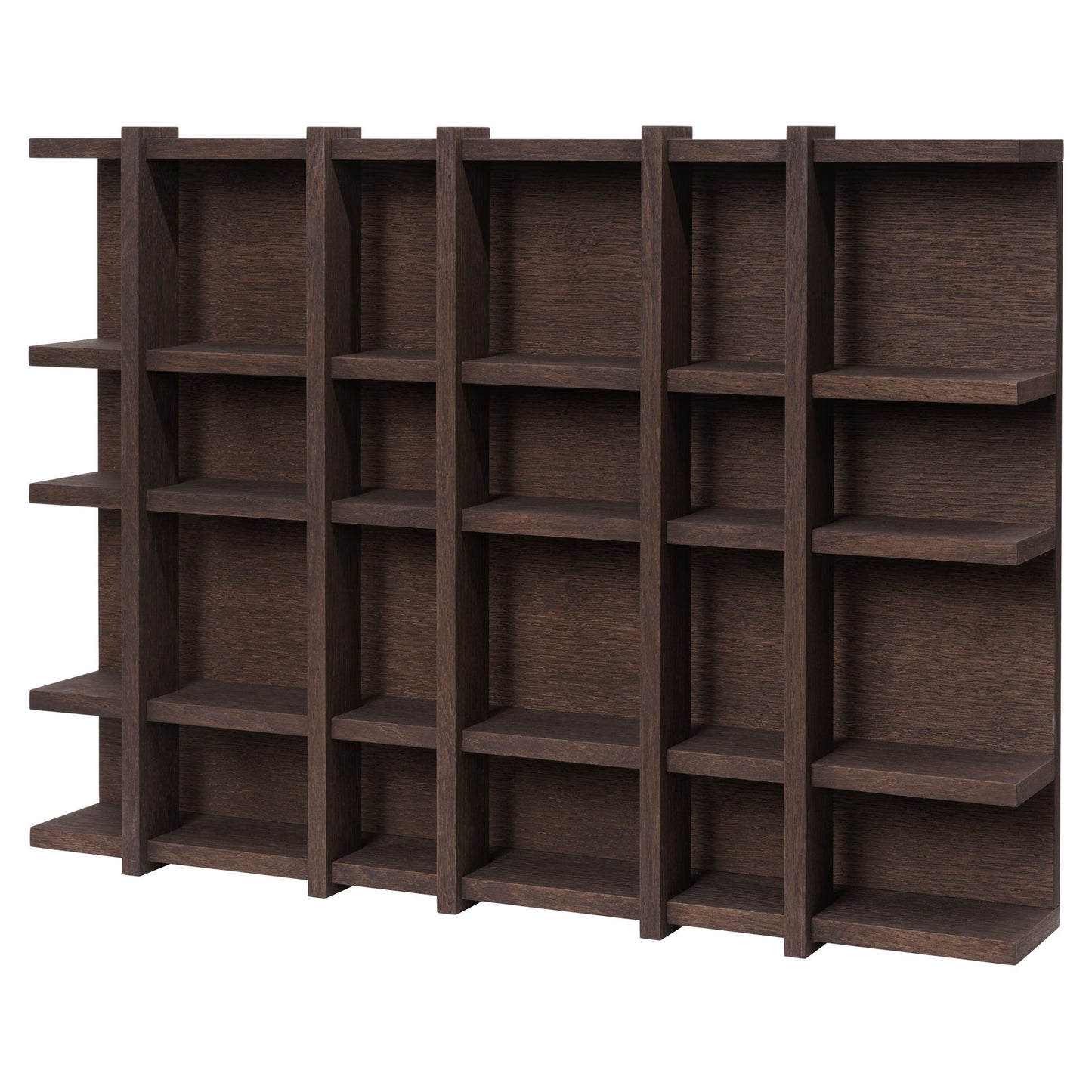 Tilem Shelf - 6x4, Dark Stained Oak