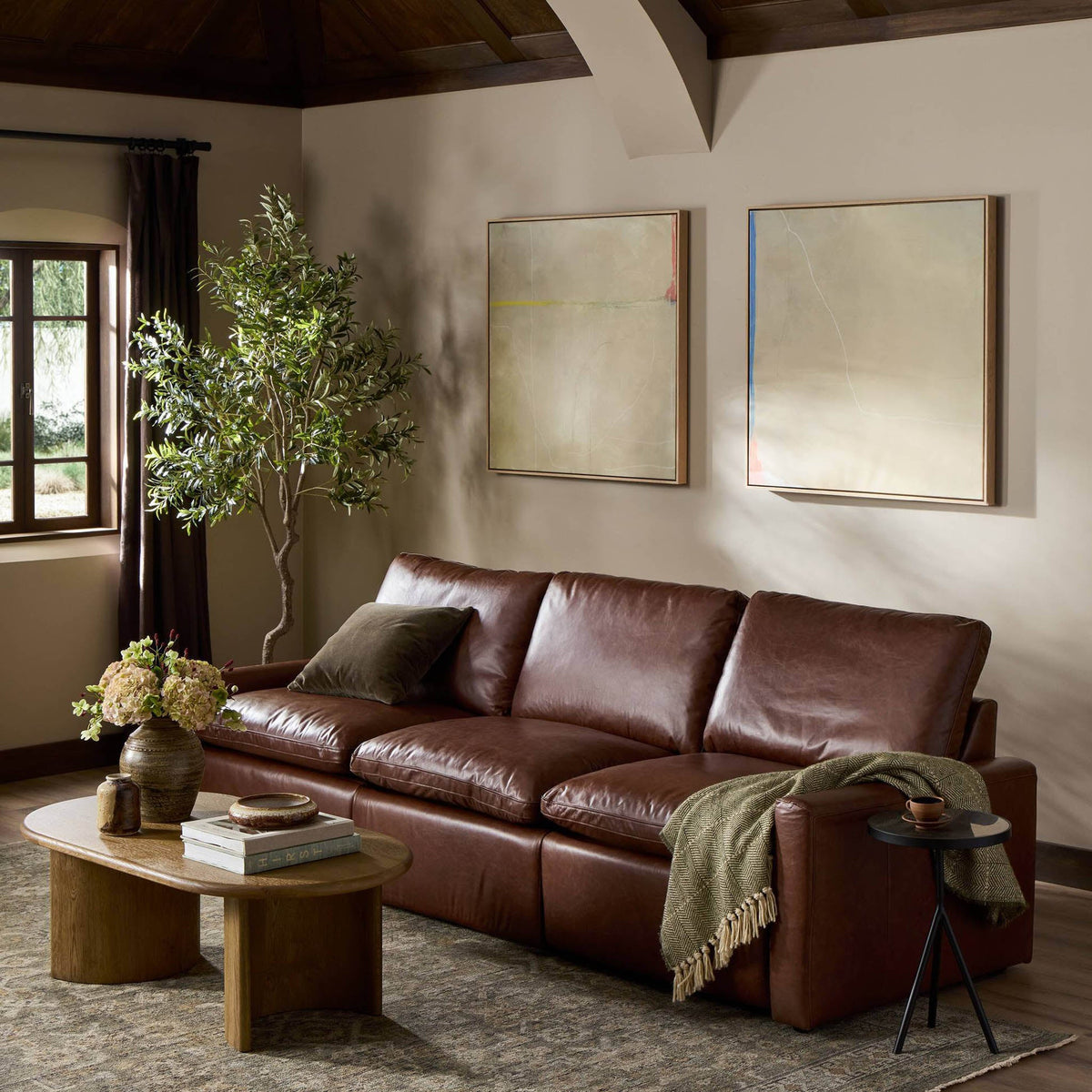 Tillery Power Recliner 3-Piece Sectional - Sonoma Coco
