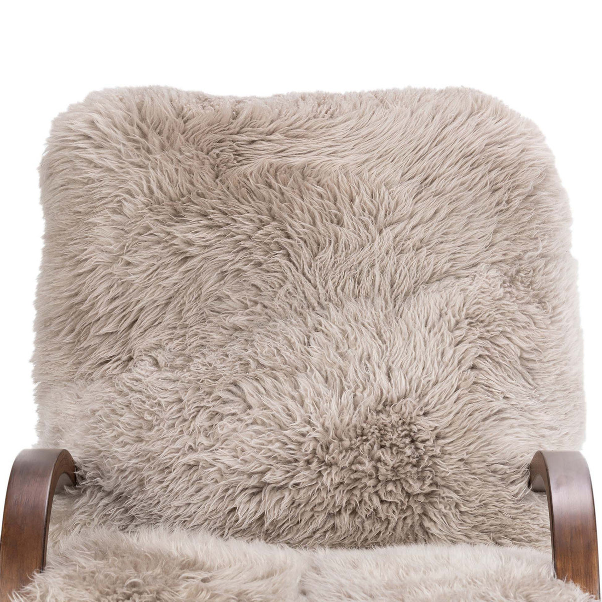 Tobin Chair - Taupe Mongolian Fur