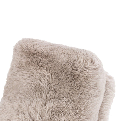 Tobin Chair - Taupe Mongolian Fur