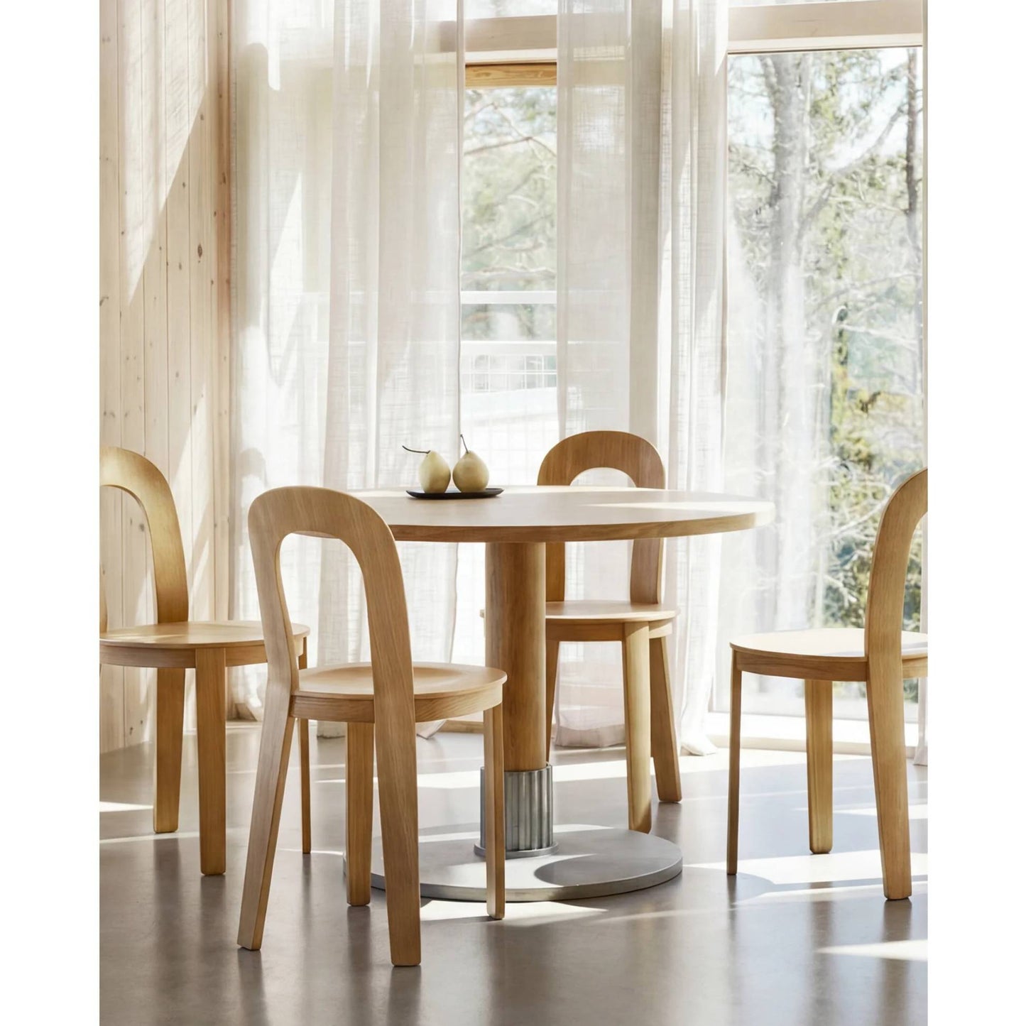 Tock Table Round - Oak