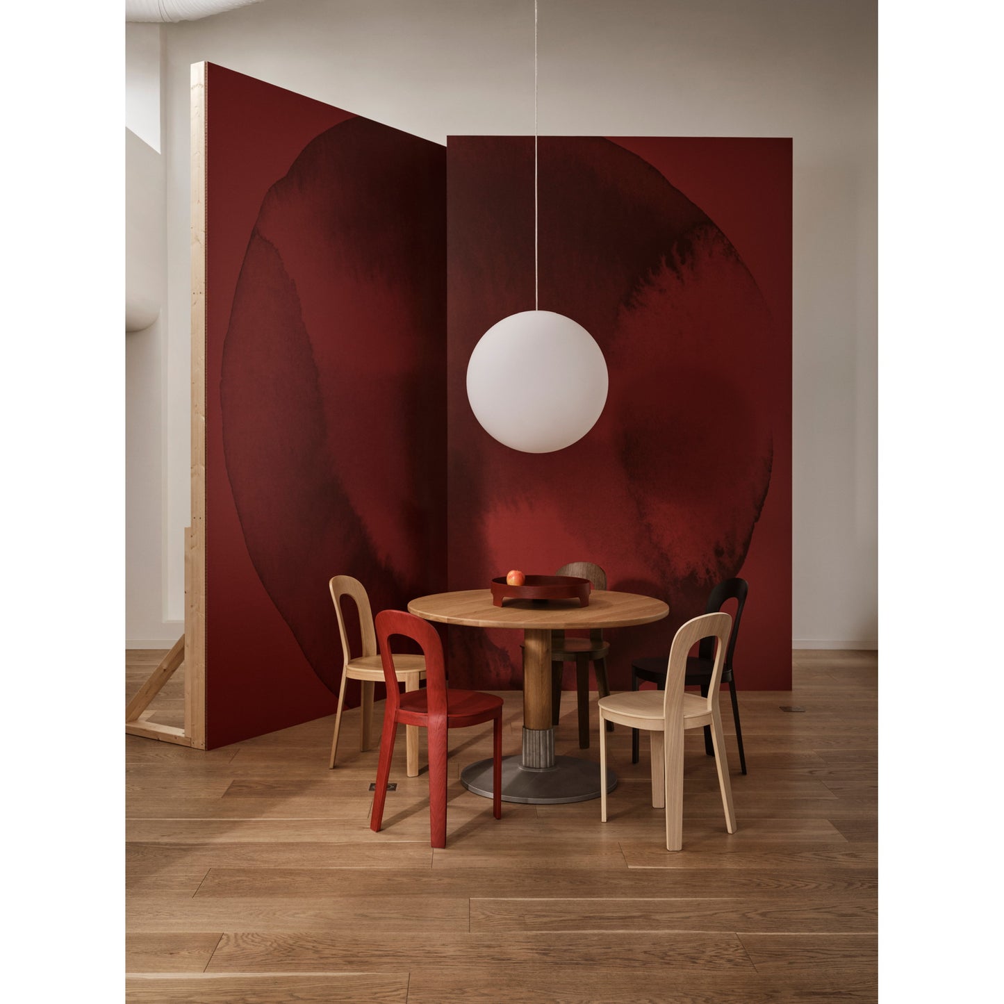 Tock Table Round - Oak