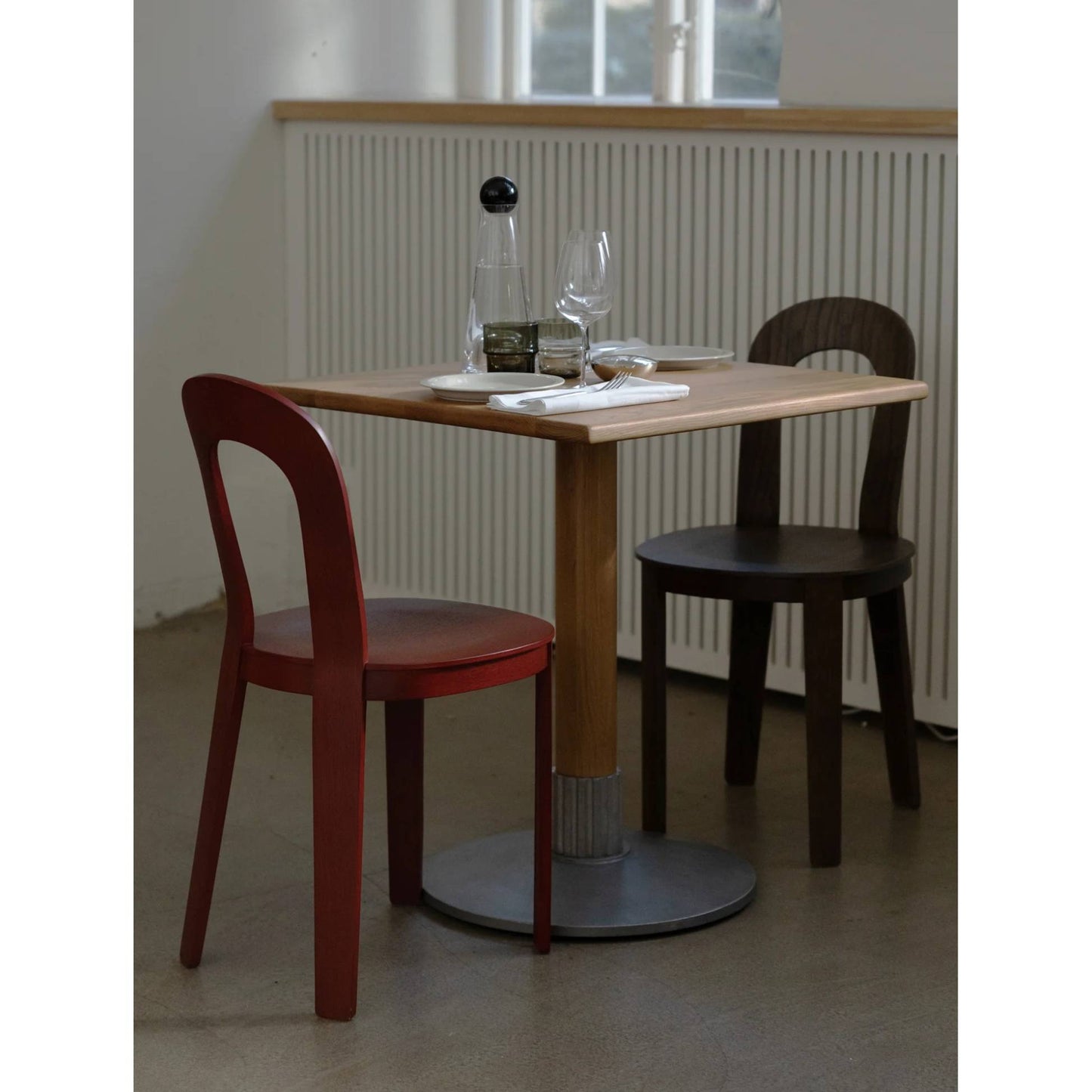 Tock Table Square - Oak