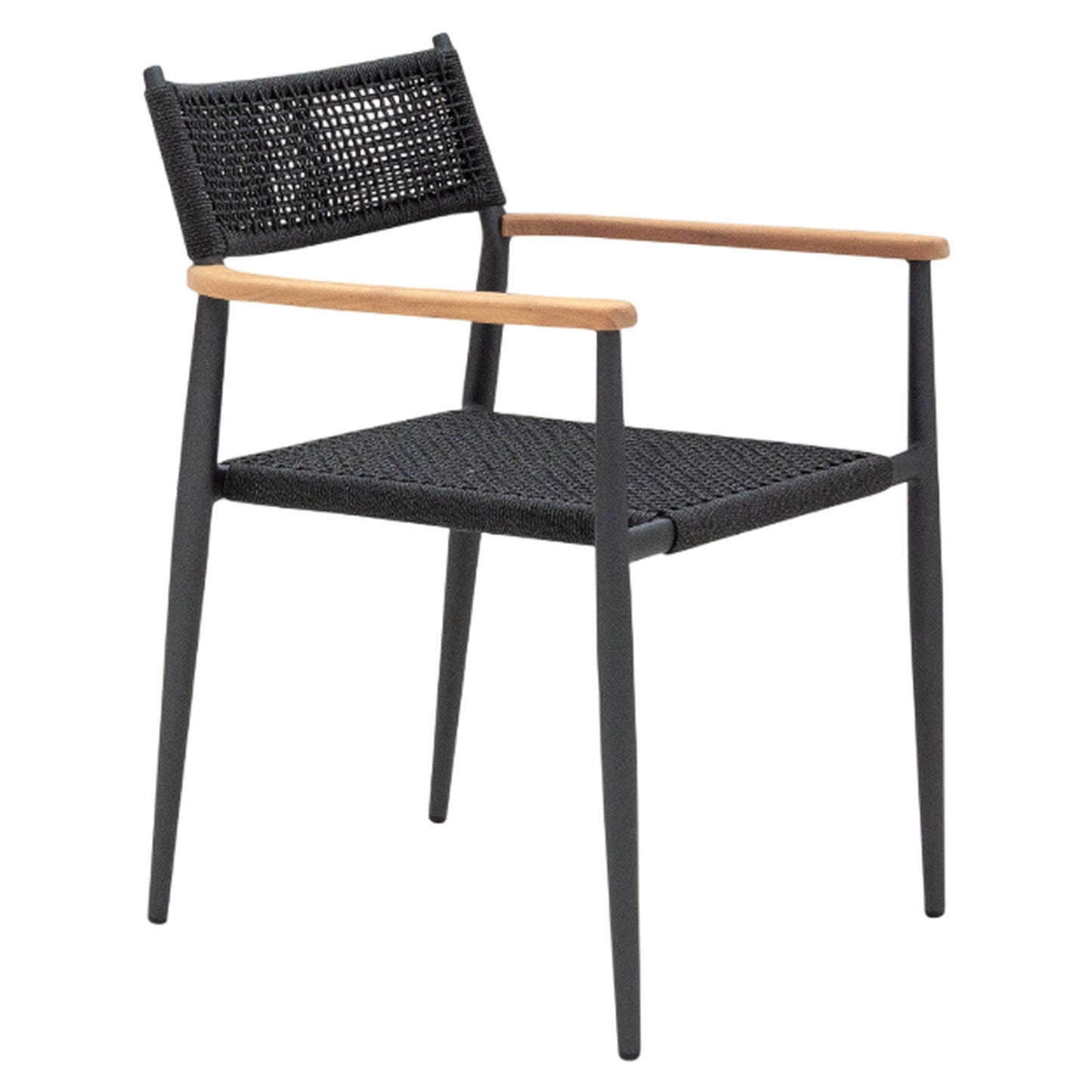 Togo Arm Chair - Black Rope