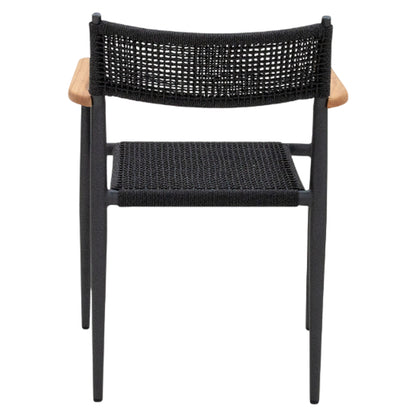 Togo Arm Chair - Black Rope