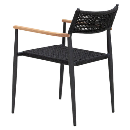 Togo Arm Chair - Black Rope