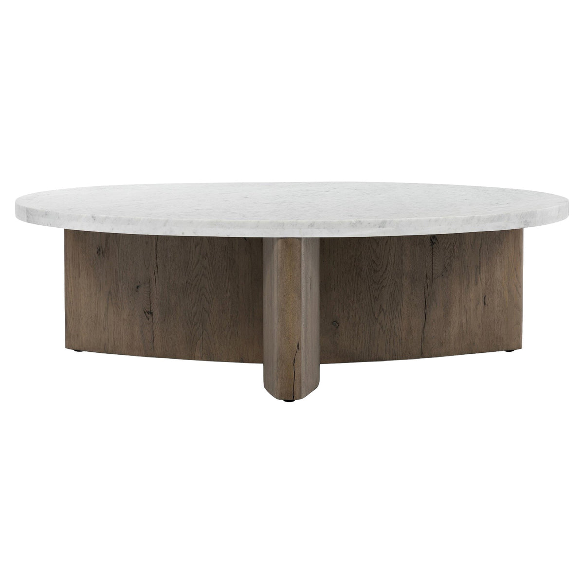 Toli Coffee Table - Italian White Marble