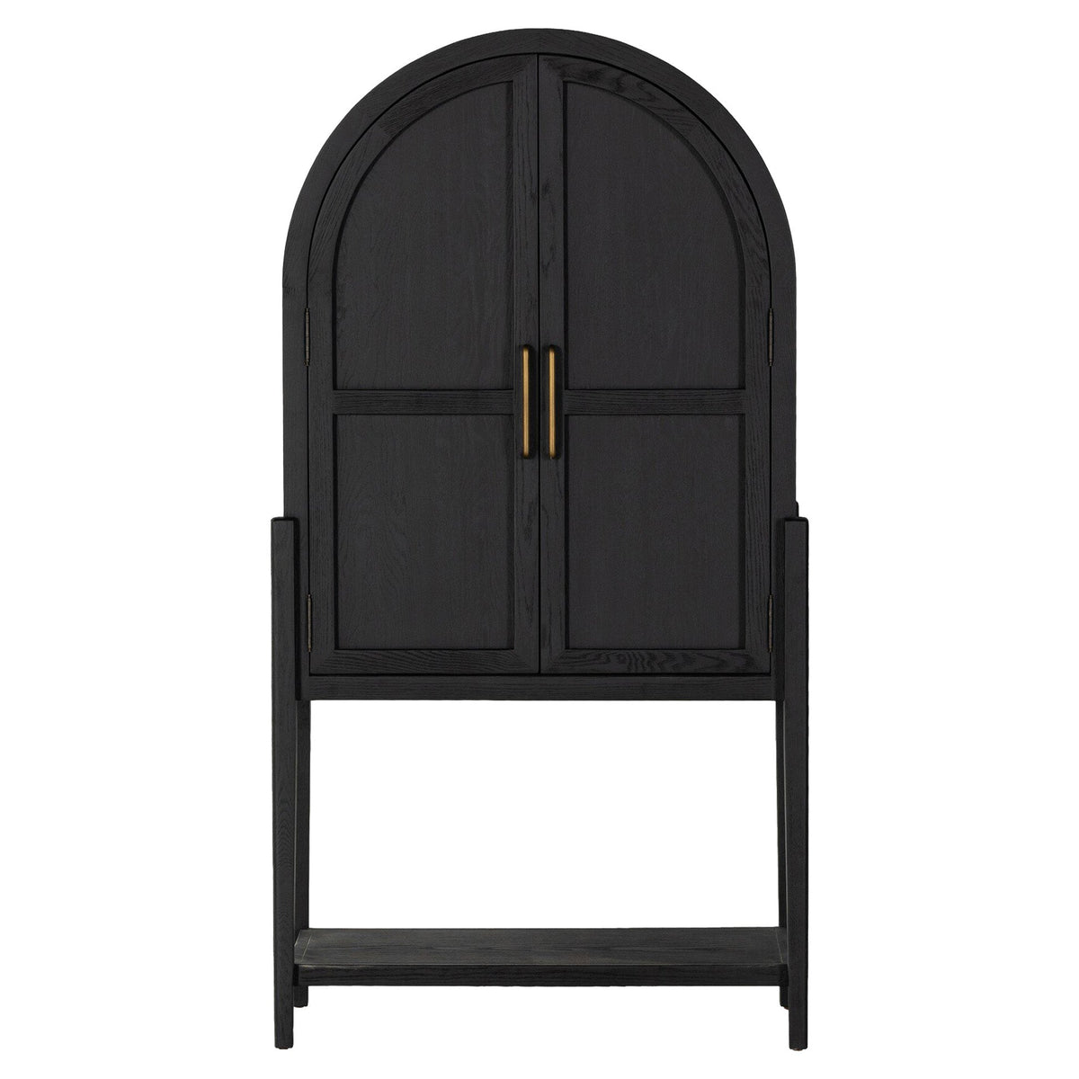 Tolle Bar Cabinet - Drifted Matte Black