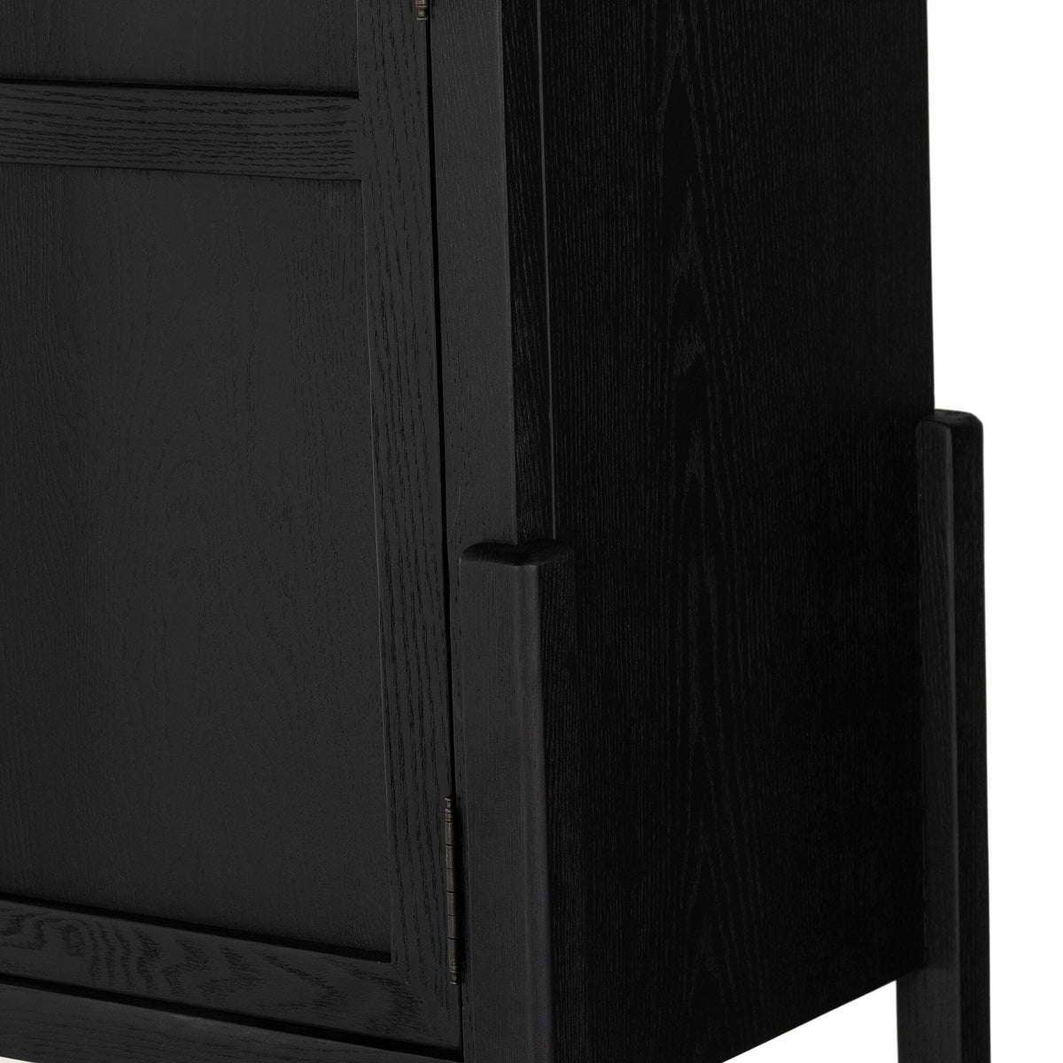 Tolle Bar Cabinet - Drifted Matte Black