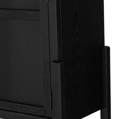 Tolle Bar Cabinet - Drifted Matte Black