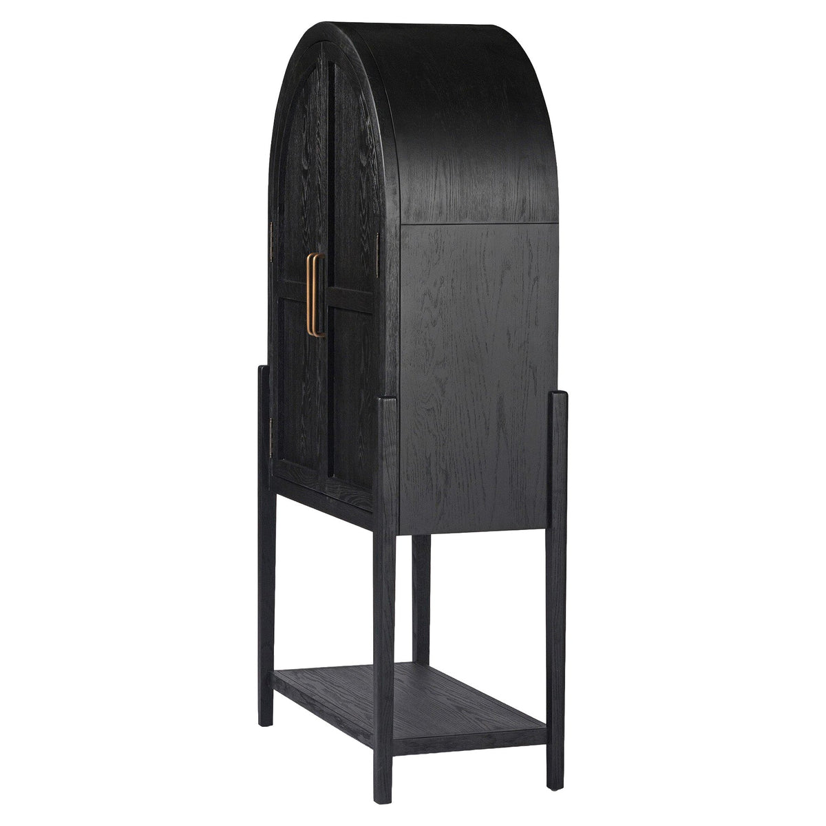 Tolle Bar Cabinet - Drifted Matte Black