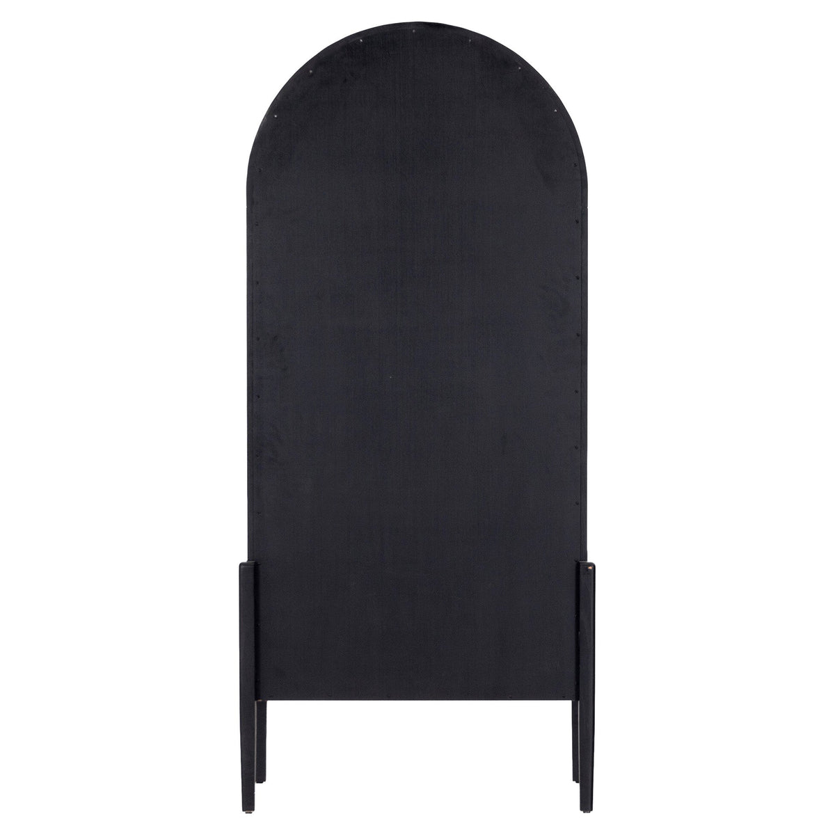 Tolle Cabinet - Drifted Matte Black Veneer