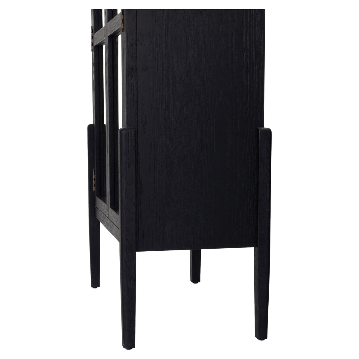 Tolle Cabinet - Drifted Matte Black Veneer