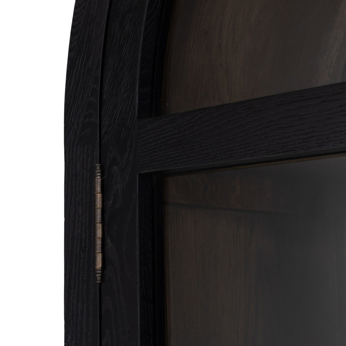 Tolle Cabinet - Drifted Matte Black Veneer