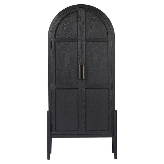 Tolle Panel Door Cabinet - Drifted Oak Veneer