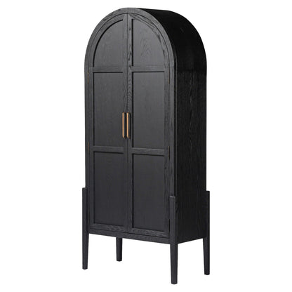 Tolle Panel Door Cabinet - Drifted Oak Veneer