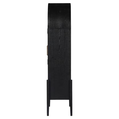 Tolle Panel Door Cabinet - Drifted Oak Veneer