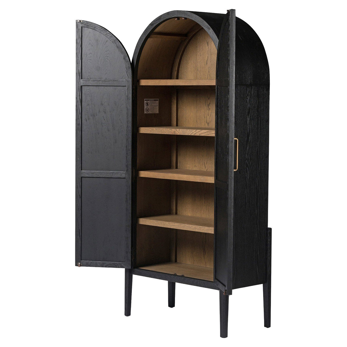 Tolle Panel Door Cabinet - Drifted Oak Veneer