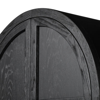 Tolle Panel Door Cabinet - Drifted Oak Veneer