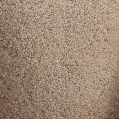 Topanga Swivel Chair - Beige Shearling