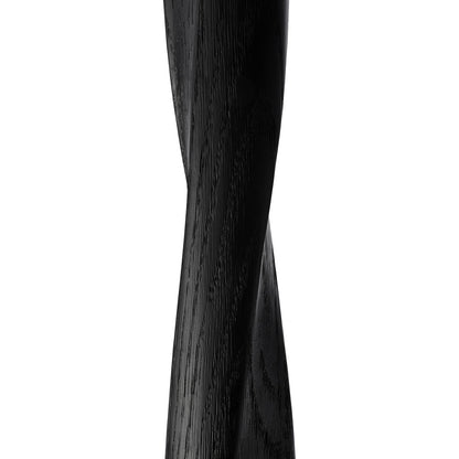 Torsion Dining Table - Black Oak, Low
