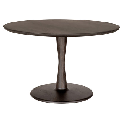 Torsion Dining Table - Brown Oak
