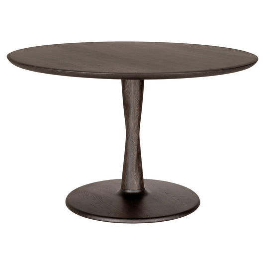 Torsion Dining Table - Brown Oak
