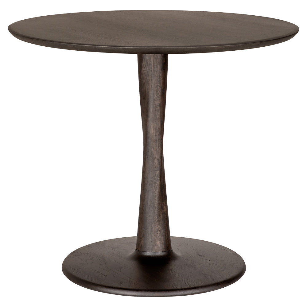 Torsion Dining Table - Brown Oak