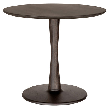 Torsion Dining Table - Brown Oak
