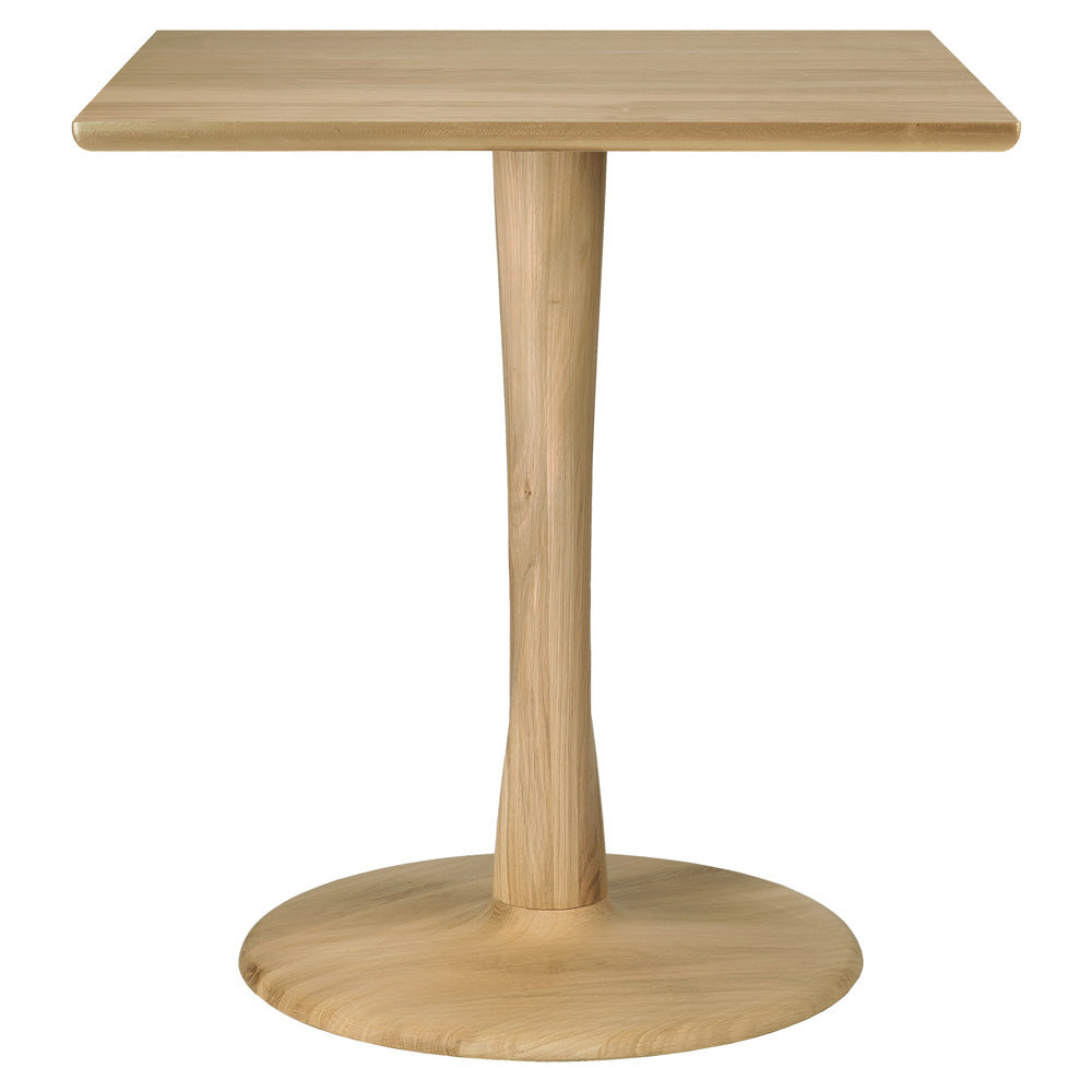 Torsion Square Dining Table - Oak