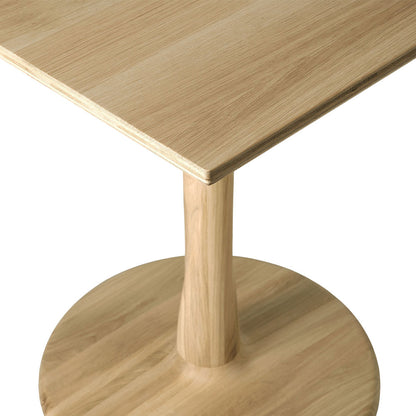 Torsion Square Dining Table - Oak