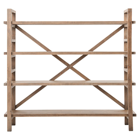 Toscana Large Bookshelf - Sundried Wheat
