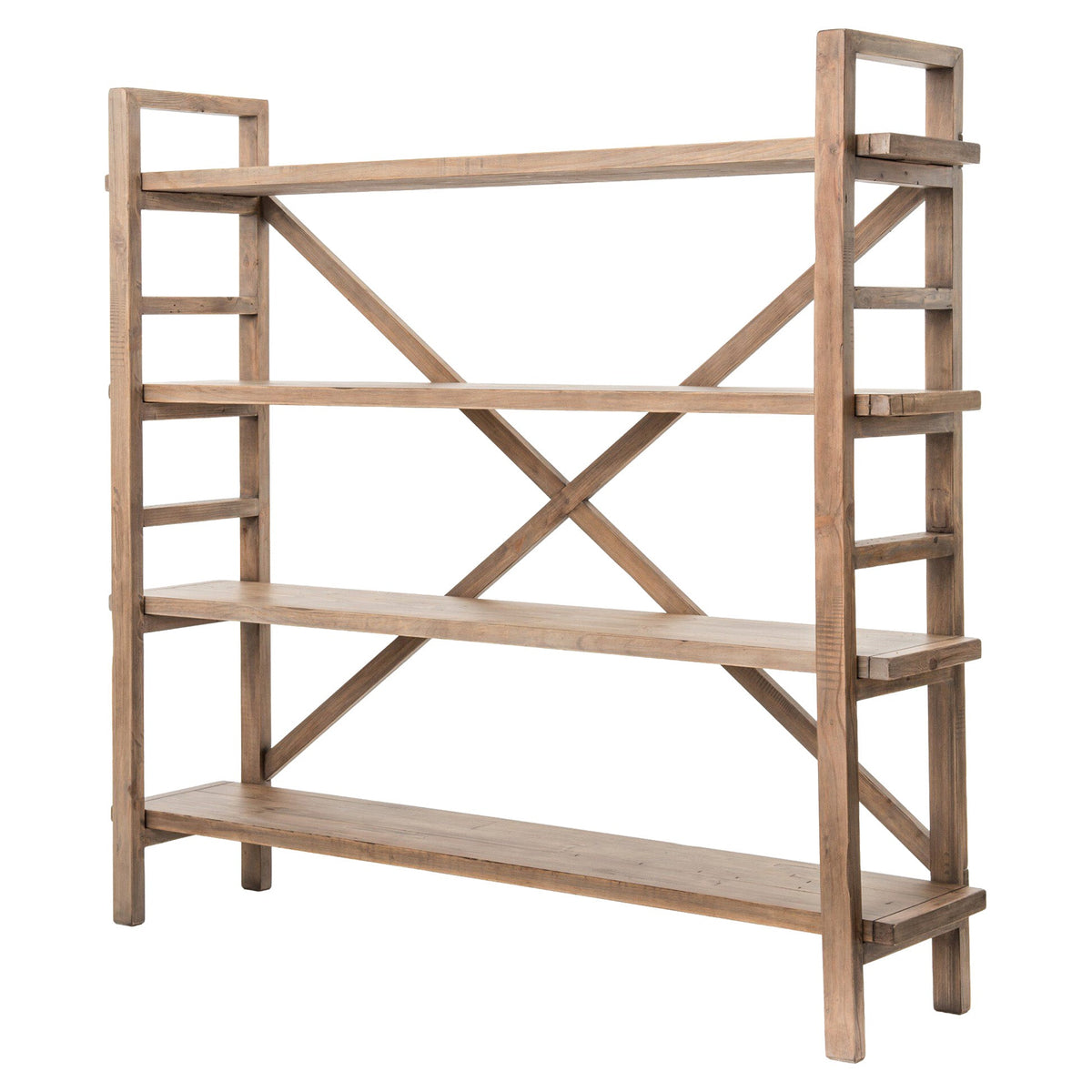 Toscana Large Bookshelf - Sundried Wheat
