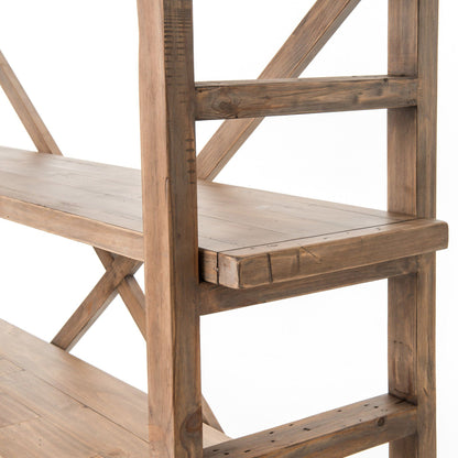 Toscana Large Bookshelf - Sundried Wheat