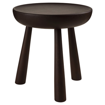 Totto Stool - Dark Stained Lacquered Sapelli