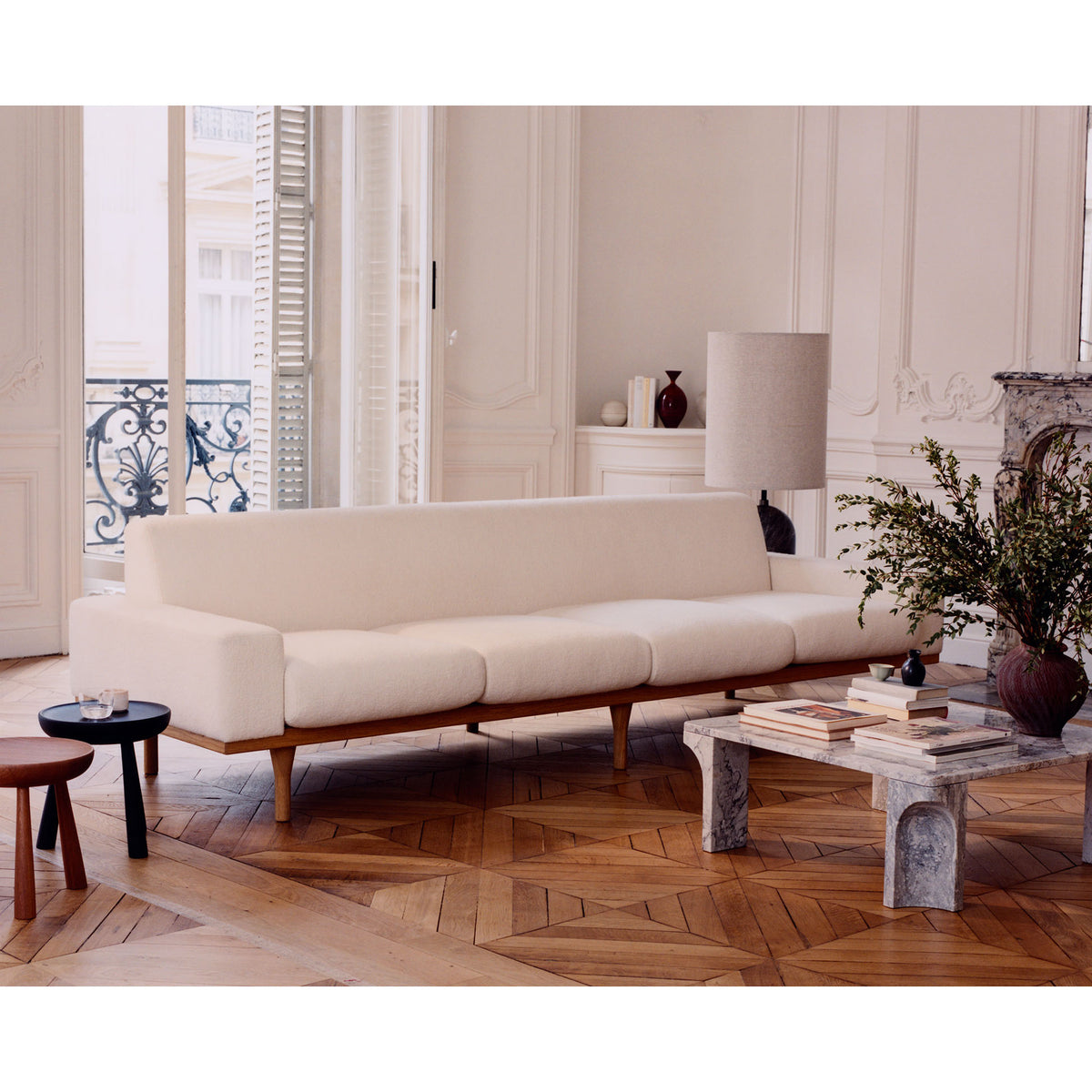 Totto Stool - Lacquered Sapelli