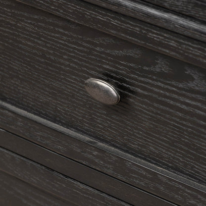 Toulouse 9 Drawer Dresser - Distressed Black