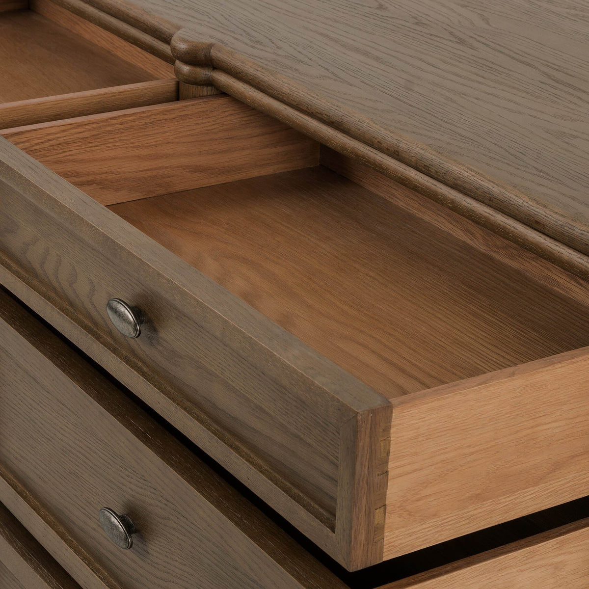 Toulouse 9 Drawer Dresser - Toasted Oak Veneer