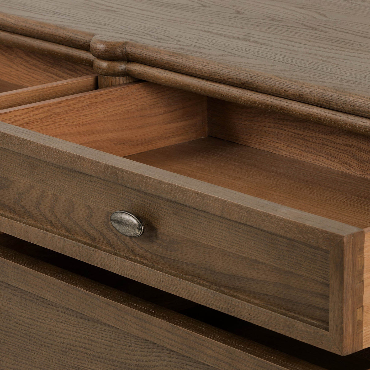 Toulouse 9 Drawer Dresser - Toasted Oak Veneer